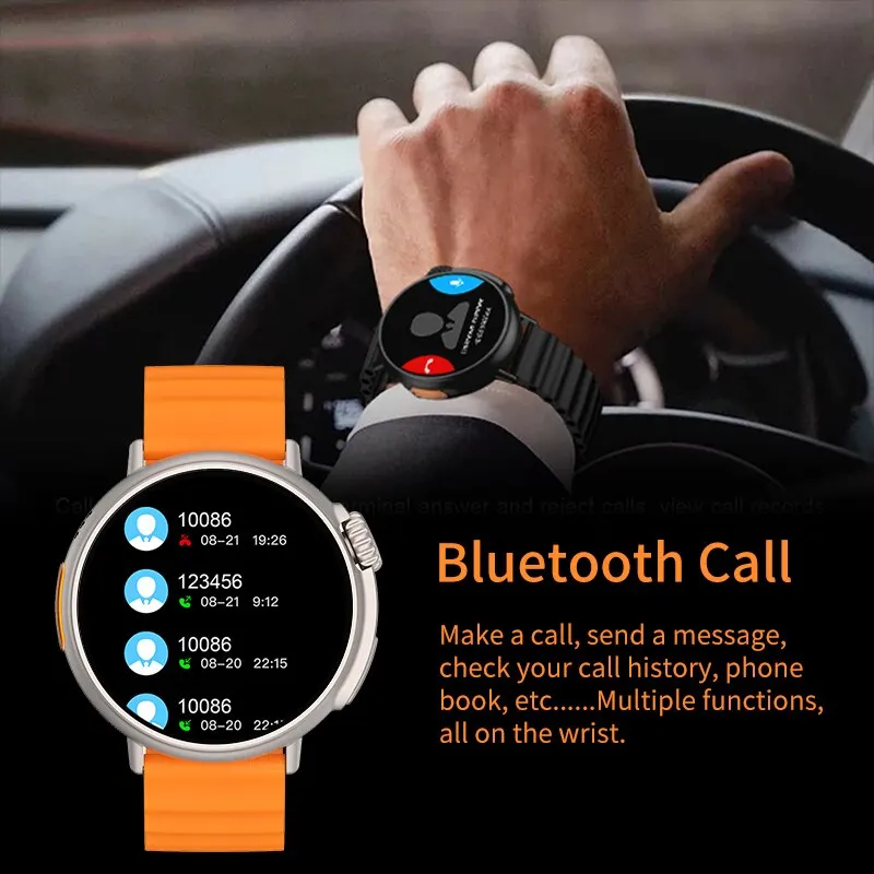 NFC Smart Watch For Men Women Voice Assistant Sports Fitness Watches Bluetooth Call Reloj Hombre Heart Rate Smartwat