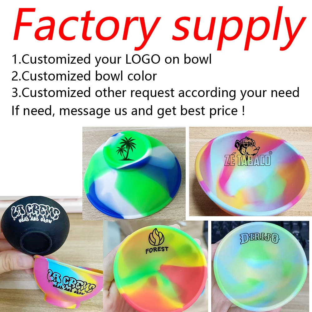 100-Piece Multi-Color Silicone Storage Bowls
