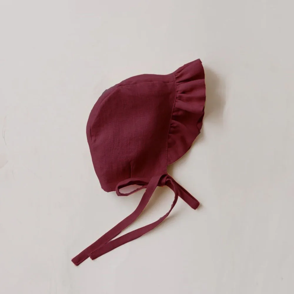 Baby Cute Hat Organic Cotton Spring Summer Hat for 0-24M Baby Boys Girls Cap Solid Color Children baby hat
