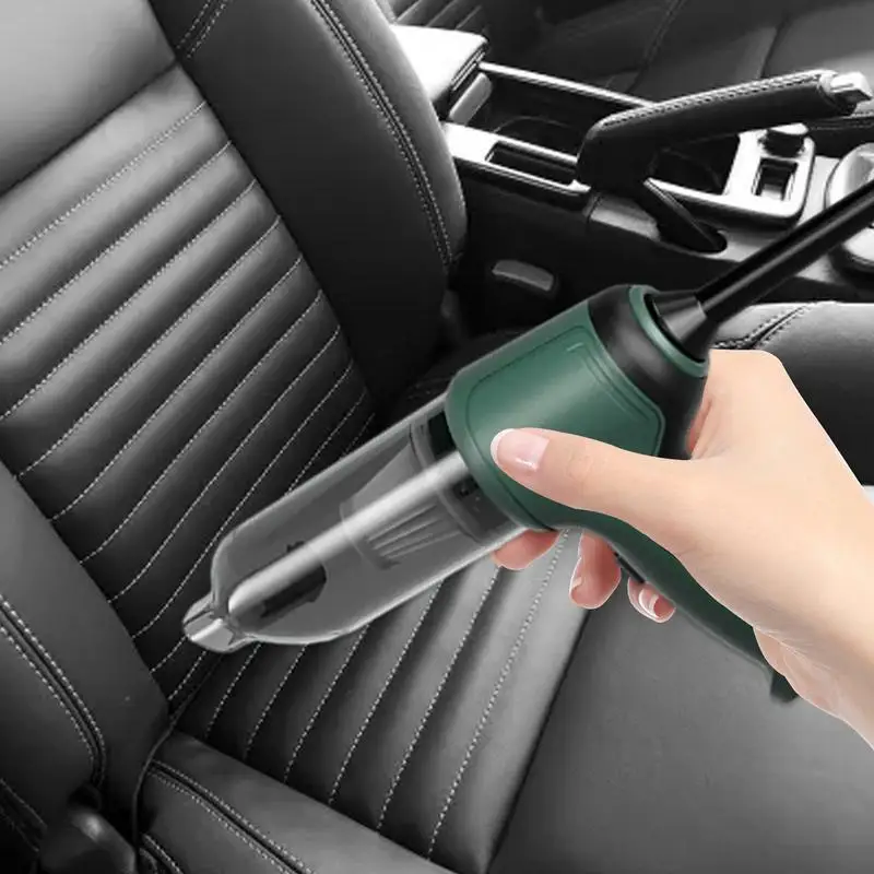 Vacuum For Car Cleaning High Power Mini Auto Cordless Cleaning Vacuum Rechargeable Portable For Car Seat Auto Interior Ke