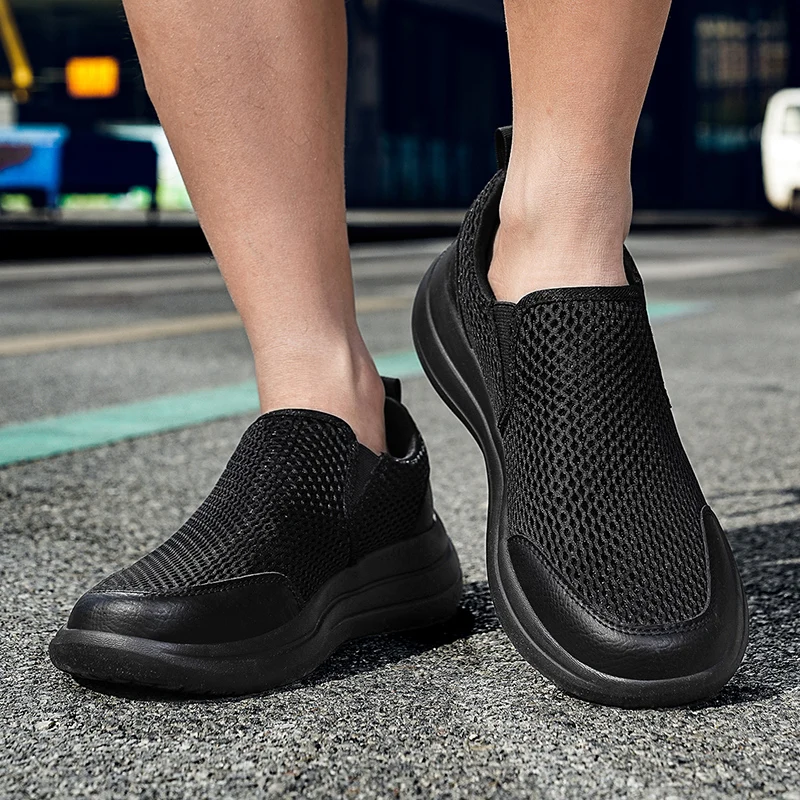 أحذية رياضية كاجوال للرجال للمشي خفيفة الوزن وقابل...