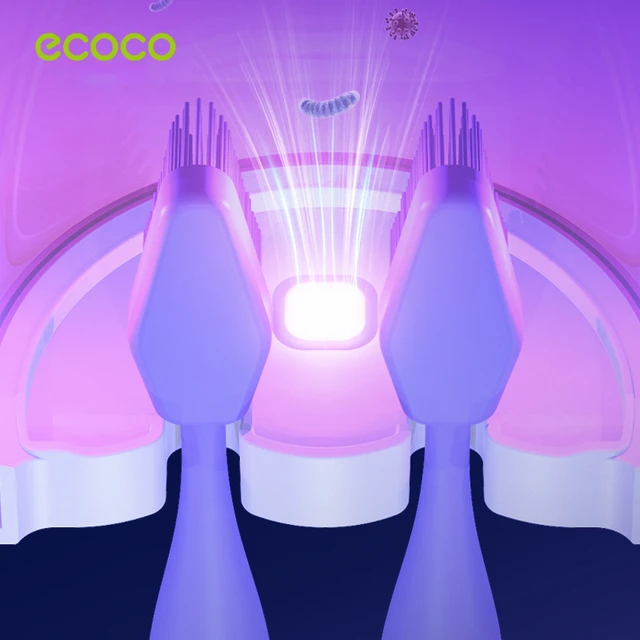 ECOCO Toothbrush Sterilizer UV Holder Chiseza