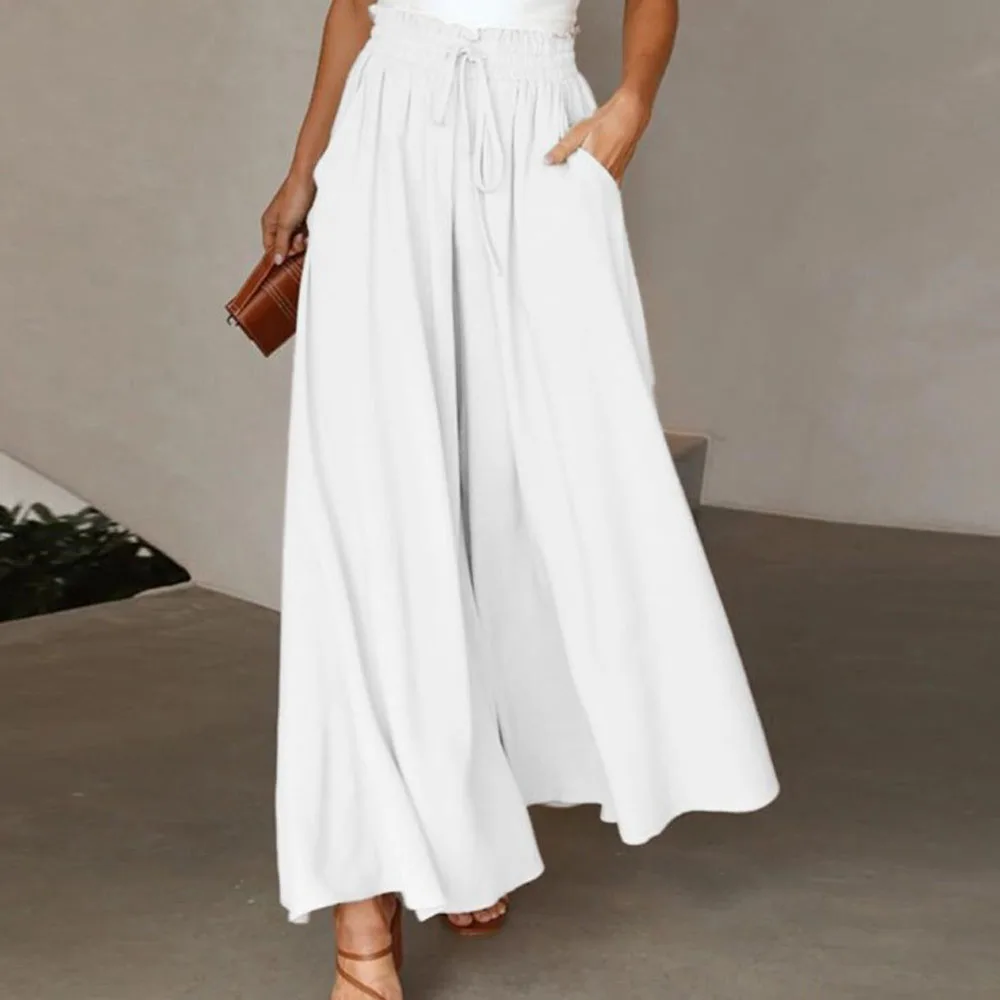 Women Summer Wide Leg Pants