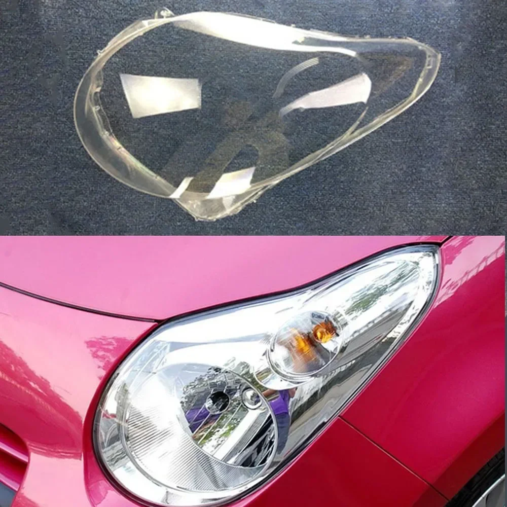 

For Suzuki Alto Car Headlight Shell Lamp Shade Auto Transparent Masks Headlight Glass Headlamp Lens Cover 2009 2010 2011 2012