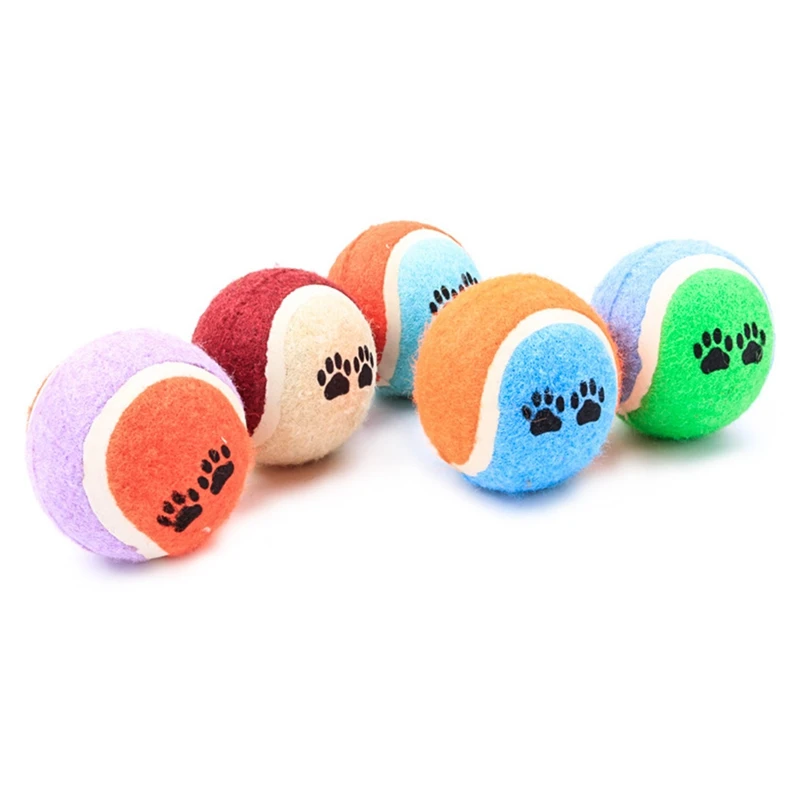 Training Tennis Ball Dog Practice Ball Durable School Club Competition Exercises Pet Chew Toy Sports Tournament Toy Supplies