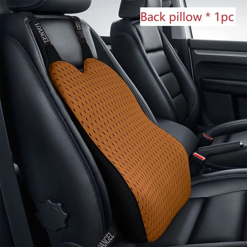 Car Cushion Car Seat Back Cushion Hip Pad Relieve Back Tailbone