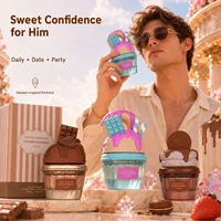 Parfum à la crème glacée crémeuse – Coffret cadeau parfumé sucré, 75 ml. Un parfum du Moyen-Orient pour femmes, fragrance arabe 1