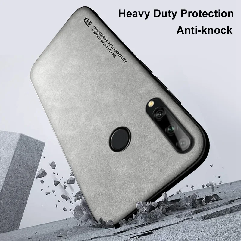 Luxury Matte Silicone & Leather Phone Case Cover