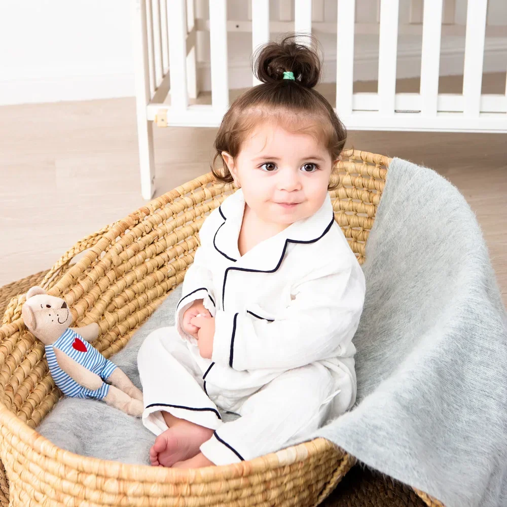 Muslin Baby Sleepwear Newborn Pajama Cotton Romper for Girls Boys Leisure Wear Kids Pajamas Infant Clothes Toddler Jumpsuits