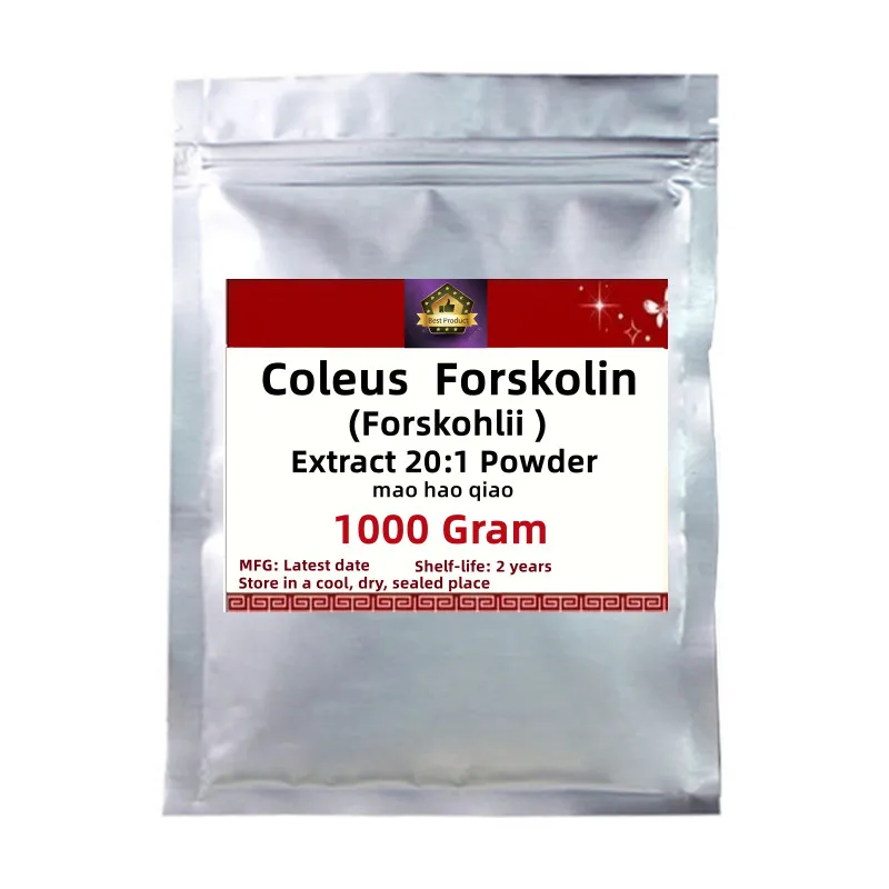 50-1000G Forskolin Coleus Forskohlii, Spedizione Gratuita