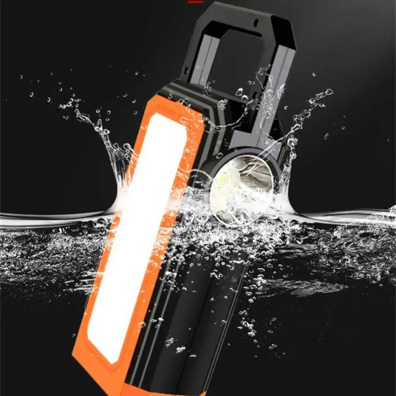 

LED Work Light Solar Outdoor Camping Light Rechargeable Emergency Lighting Portable Emergency Maintenance Light Torch Lamp