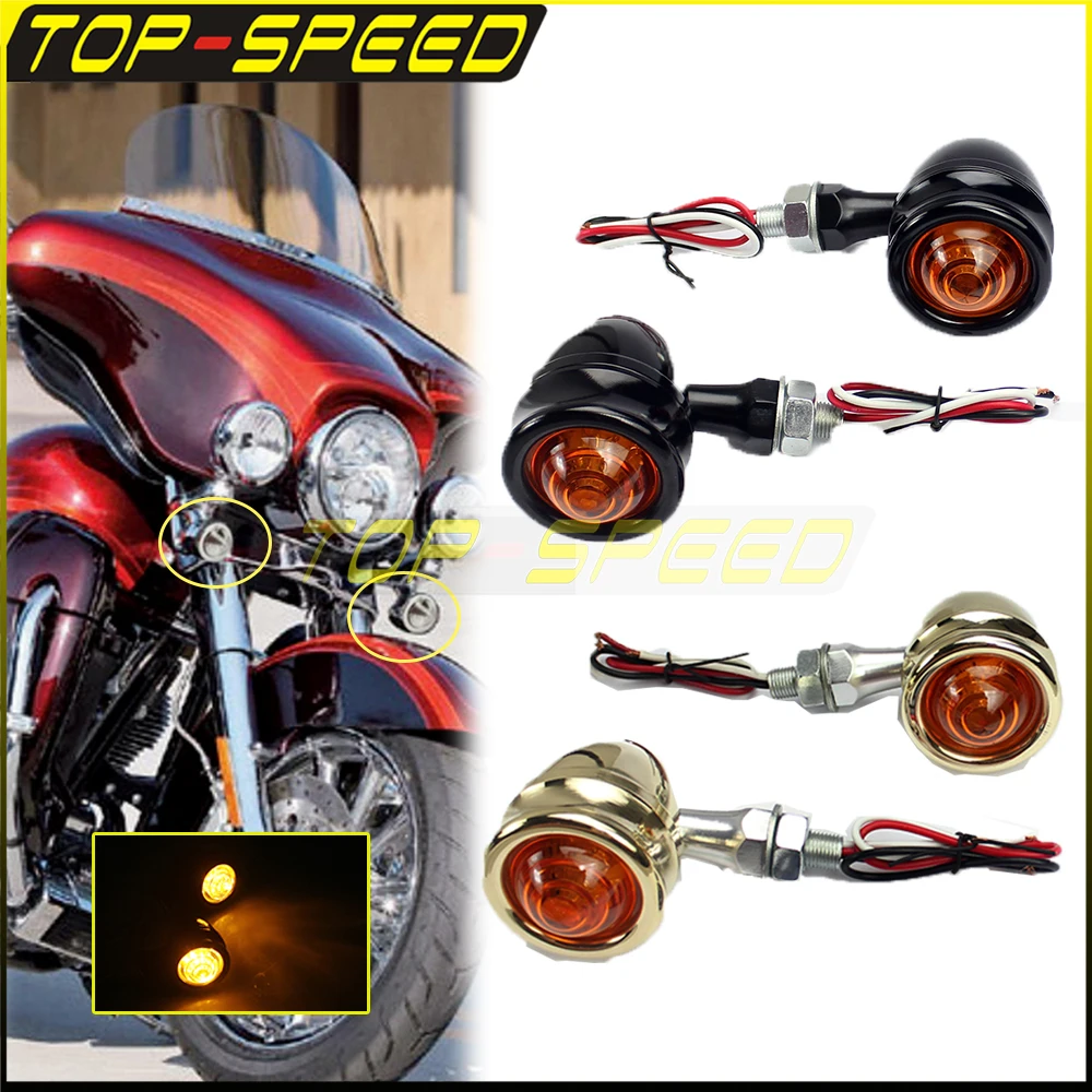 Indicatori Di Direzione Per Moto Luce Universale Bullet Amber Blinker Indicatore Luminoso Per Harley Yamaha Tmax 500 Tdm 900 Tmax530 Tmax500