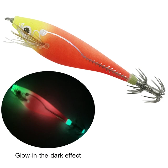 Seawater Fishing Bait Built-In Bead Bionic Shrimp Baits Glow In Dark for  Night Fishing Freshwater - AliExpress