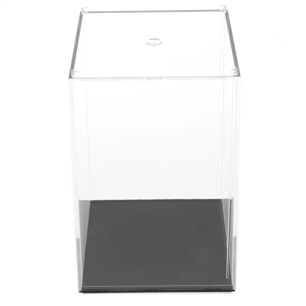 10x10x14cm Model Display Case Dustproof Display Box for Model Figures