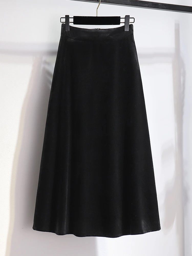 UCXQ Black White Contrast Elegan Women 2 Piece Set With Belt Tweed Jacket+High Waist Fashion Skirt 2023 Autumn Winter New 3A5179