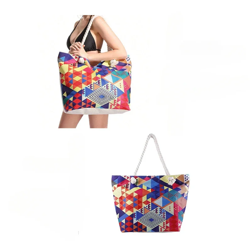 sac bohème, grand sac, sac à main, sac fourre-tout, sac plage, sac natation,