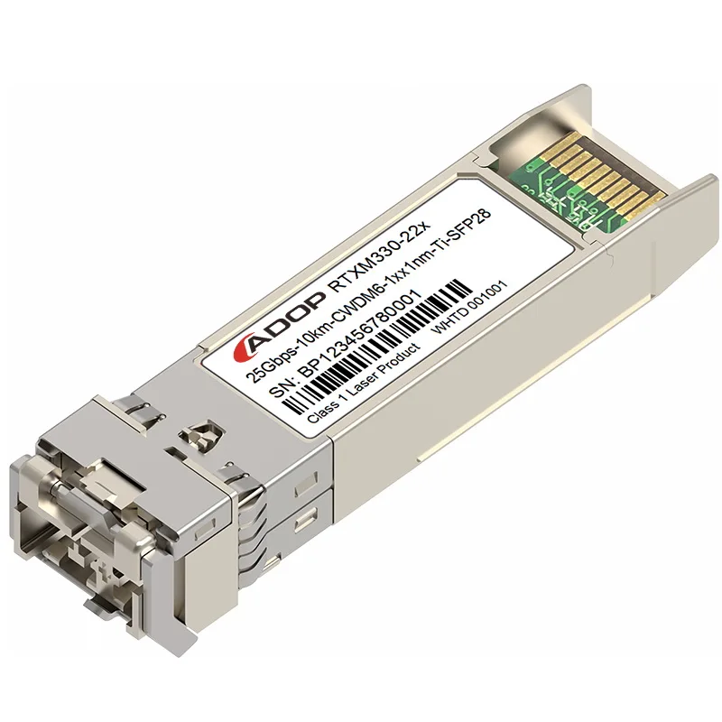 ADOP for Cisco CWDM-SFP25G-1470-10 Compatible 25G CWDM SFP28 1470nm 10km DOM Duplex LC SMF Optical Transceiver Module