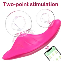 App-Steuerung Vibrator für Frauen Klitoris Stimulator Tragbarer Vibrator Massage Erwachsenes Produkt Weibliches Sexspielzeug Masturbationswerkzeuge 5