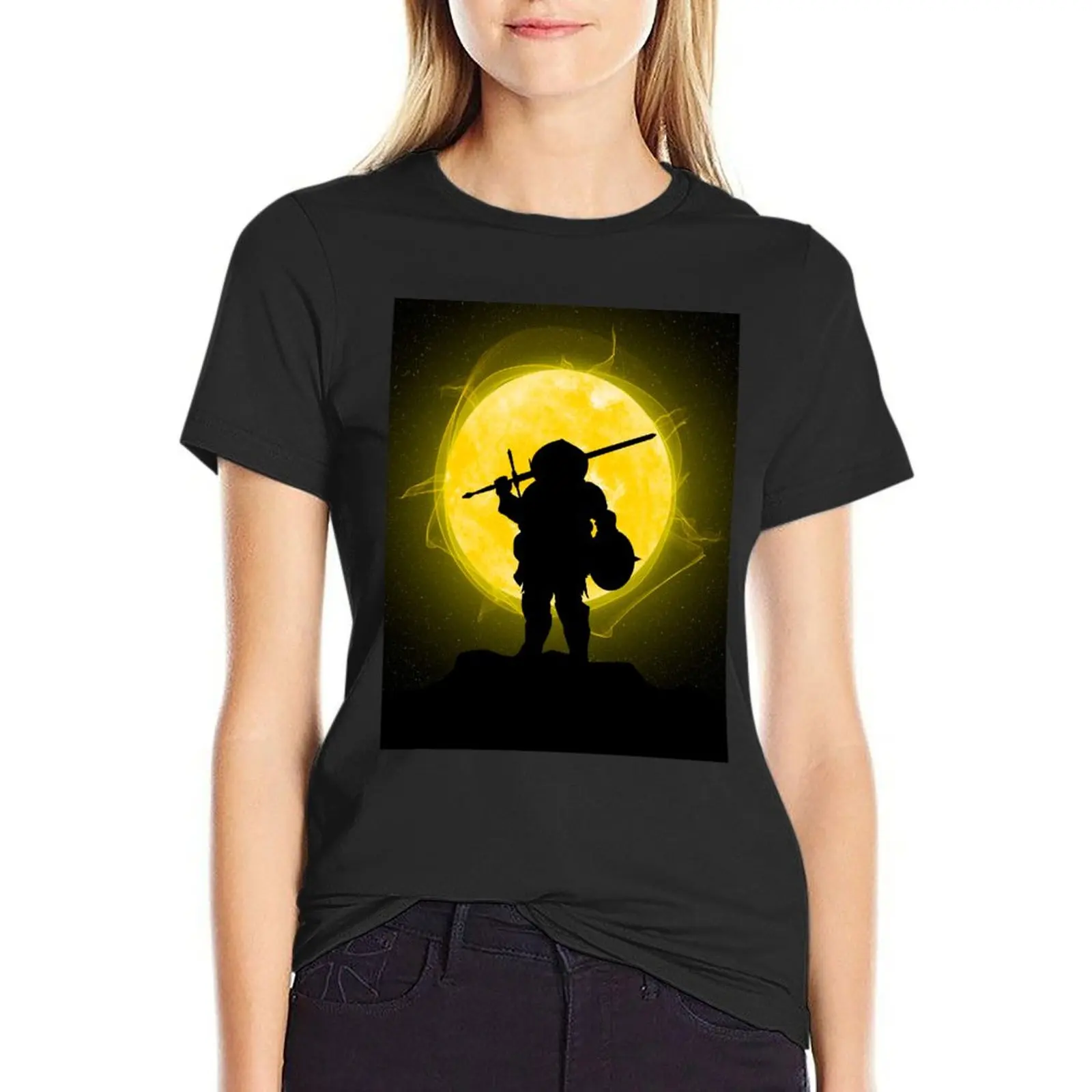 

Siegmeyer T-Shirt tees Female clothing tops workout shirts for Women loose fit