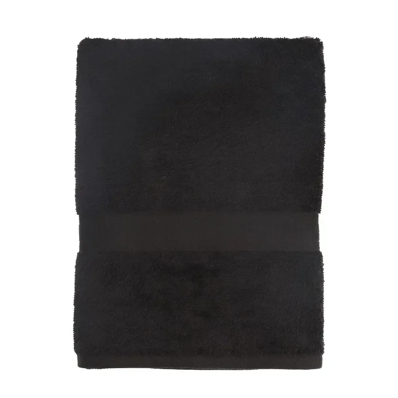 

Mainstays Solid Bath Towel, Rich Black