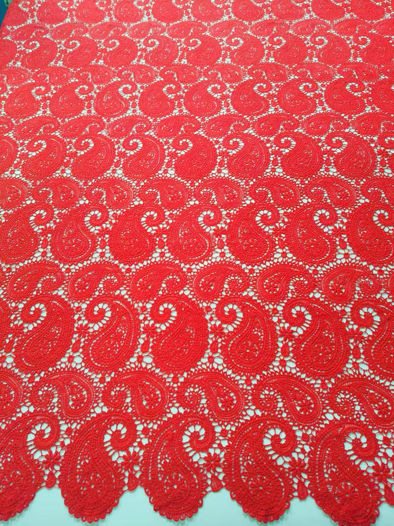 Cost Skin Friendly Delicate Rechi Guipure Lace High Quality Cord Lace Fabric for Party Dress NN2168_Z