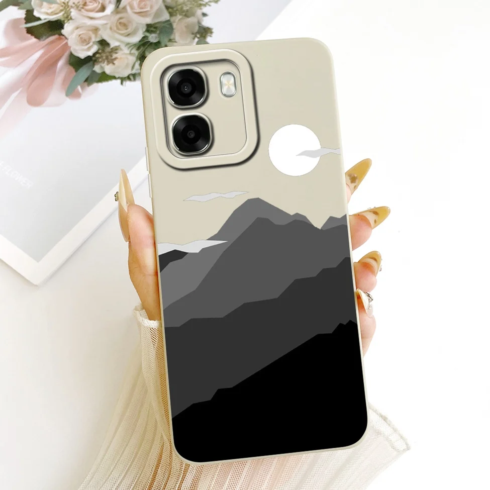 Luxury Fashion Cute Painted Silicone Case - Oppo A6 Series