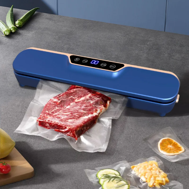 Household Vacuum Sealing Machine 1PC Small Automatic Food Packaging Sealing Freshness Compressing Machine