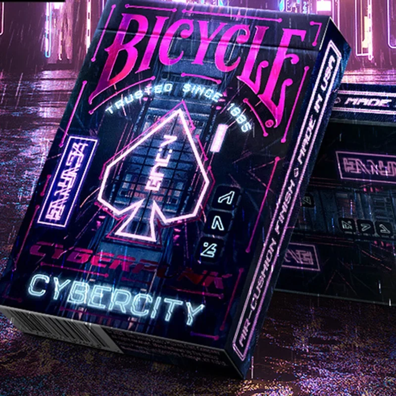 CYBERCITY Paper Playing Cards New Poker Cards Magician Collection Card Game