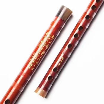 Dong Xuehua Dizi 8885 Bamboo Flute Stage Playing Chinese Dizi Hand-signed Signature High-end Professional Musical Instrument
