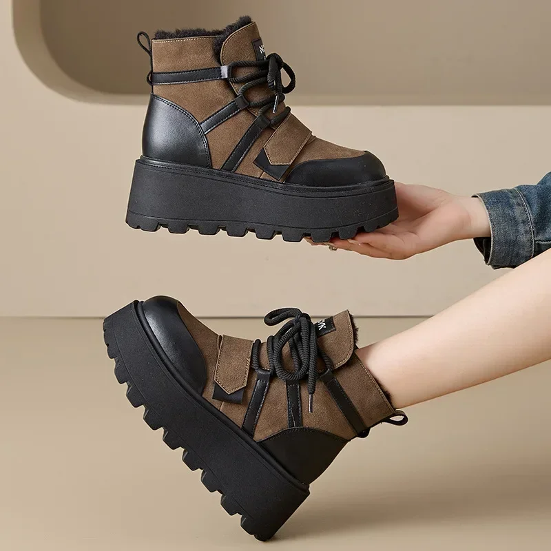 Boot Womens Platform Genuine | Fujin Ankle Boots Women