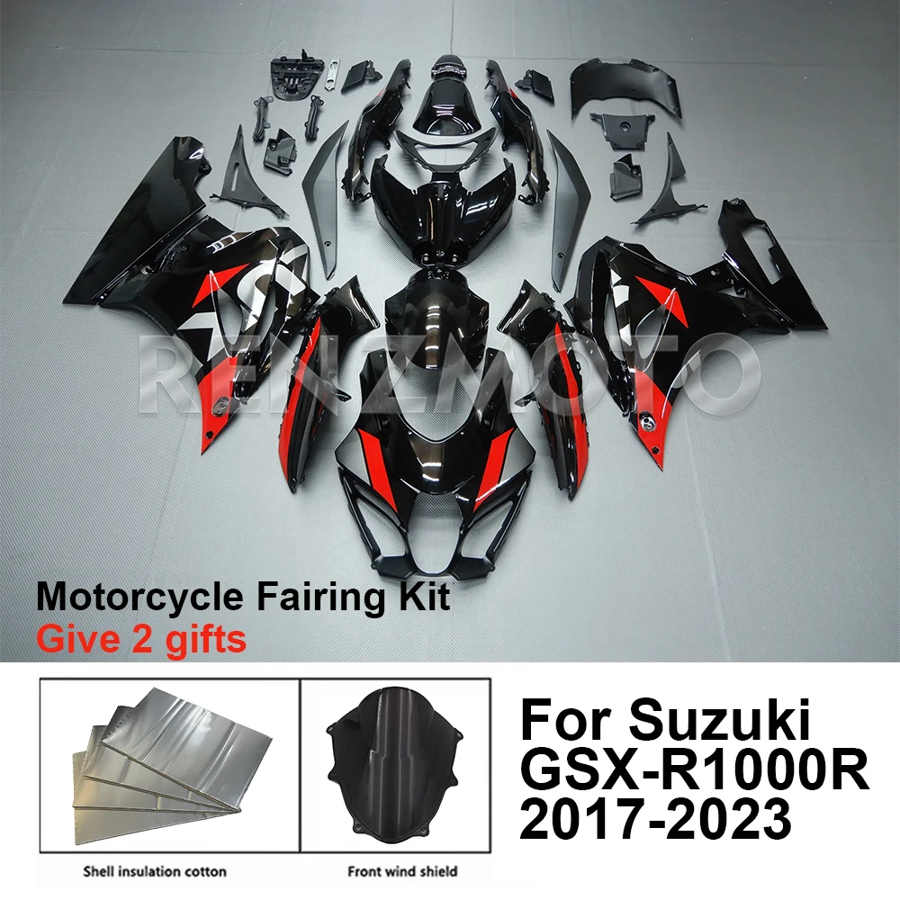 

Комплект обтекателей для мотоцикла, комплект кузова из пластика для Suzuki GSX-R1000 / GSX-R1000R 2017-2023, аксессуары для инъекций, детали для кузова