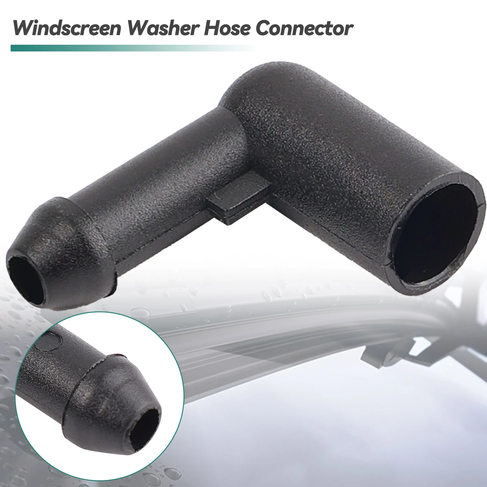 1pc 13171805 Windscreen Washer Hose Pipe Connector Bend Car Windshield Wipers Accessories Fits For OPEL ASTRA H CORSA D ZAFIRA car hose connectors