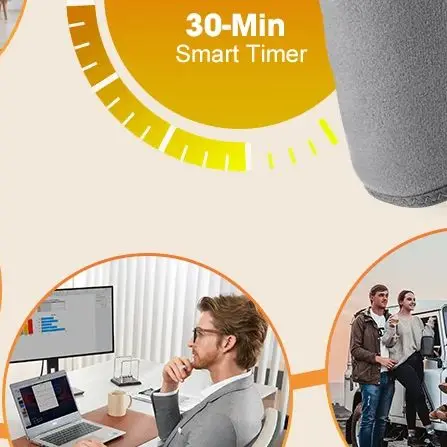 Knee Massager 3 in 1 Cordless Thermal Pad Shoulder Vibration Leg Arm Joint Brace Muscle Relax Joint Brace Muscle Relaxation 2