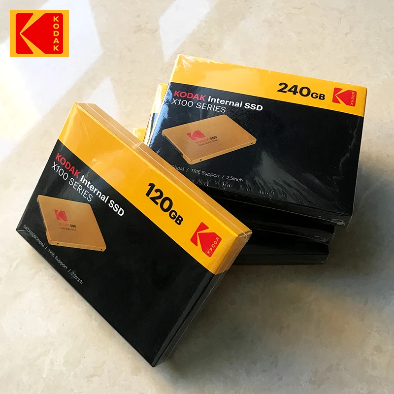 Kodak- X100 2.5 ġ Ʈ ǻ ũž, sata3 SSD  Ssd 240GB ݼ Hdd ϵ ũ ָ Ʈ ̺ 240gb