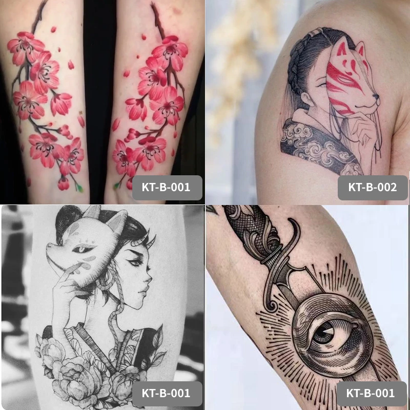 gen borstel vrijwilliger Sap tijdelijke nep tattoo mannen en vrouwen kruidenarm tattoo  persoonlijkheid kleine bloem arm body art tattoo stickers| | - AliExpress