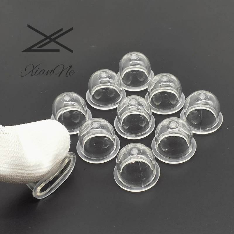 

10Pcs 15mm Carburetor Spare Parts Carb Fuel Primer Bulbs Pump Cap For Chainsaw Blower Trimmer