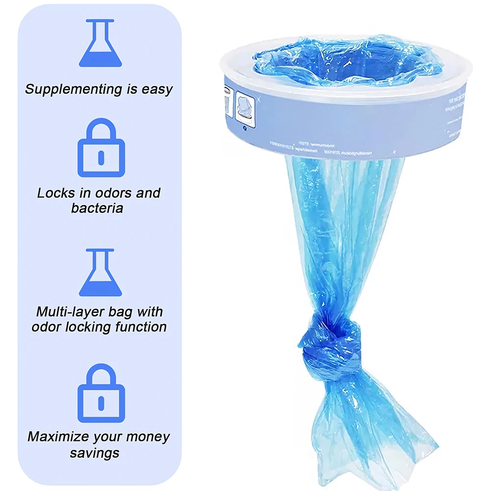 Ricariche Per Pattumiera Pannolini - 10 Pezzi Compatibili Con Angelcare, Litter Locker - Foto 6