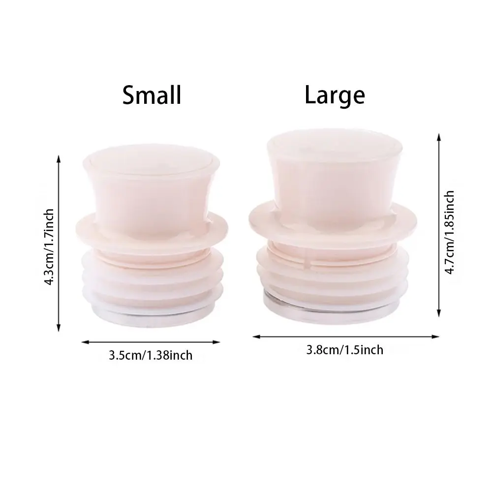 Stainless Steel Silicone Thermos Bottle Stopper Cap