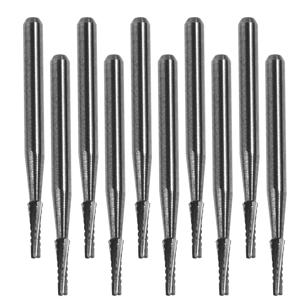 10개 자동차 앞 유리 수리 드릴 비트 세트 정밀 자동차 유리 균열 수리 키트 DIY 자동차 앞 유리 균열 수리 도구