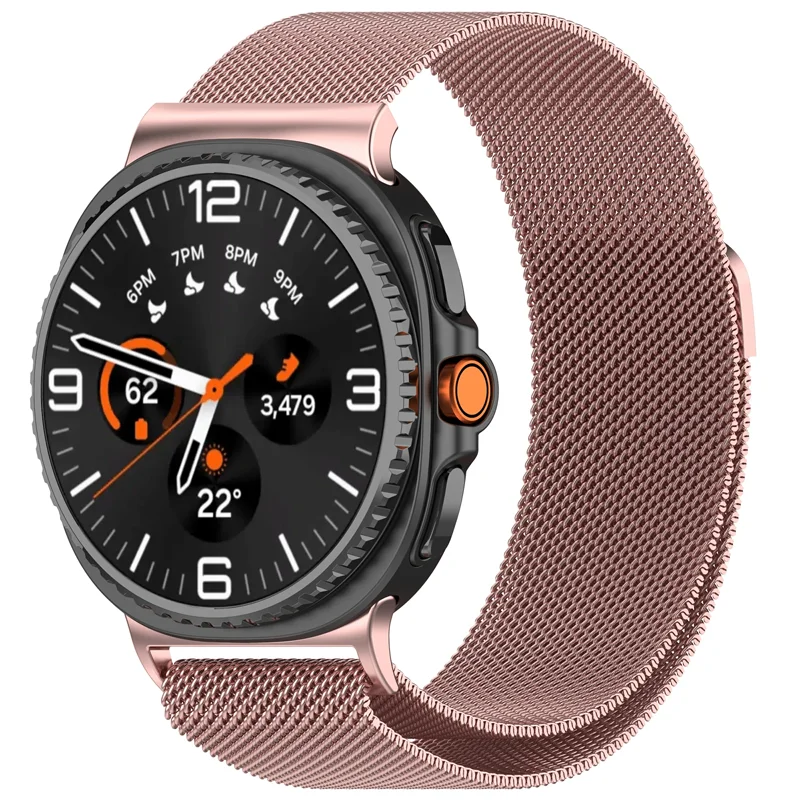 Breathable Milanese Metal Strap with Magnetic Clasp