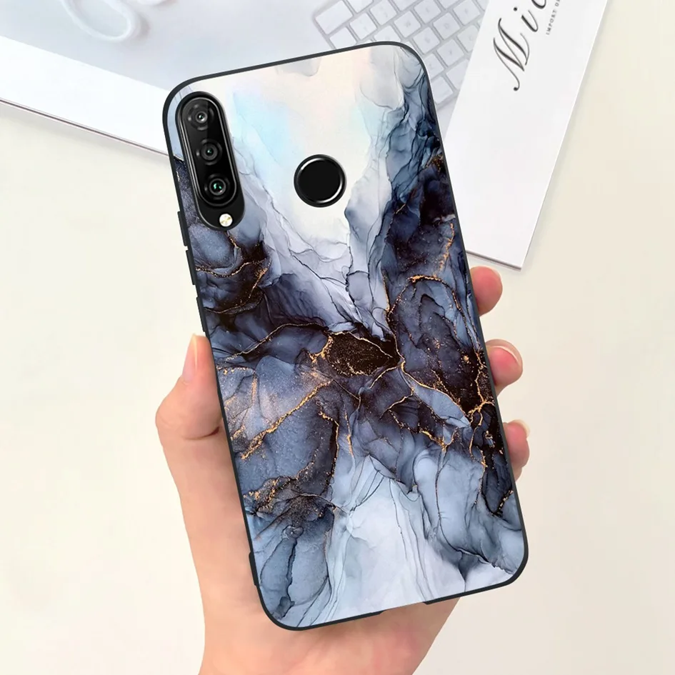 Floral Space Pattern Soft Silicone Phone Case