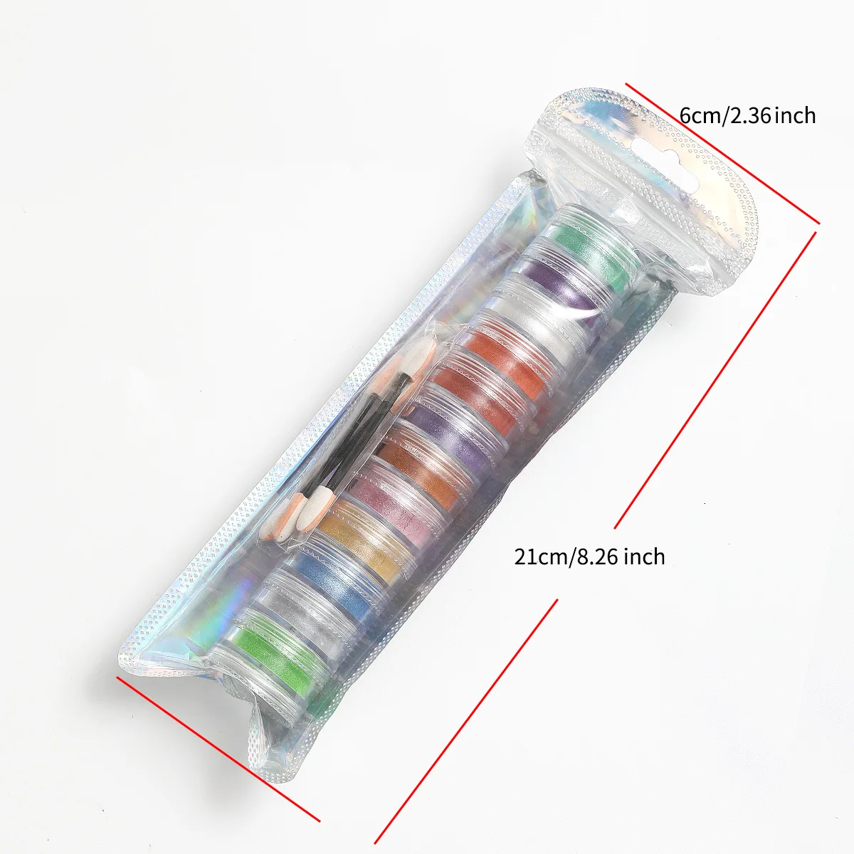 Pearlescent Powder Resin Pigment 12 Colors/Set Mica Mineral Powder Dye DIY Epoxy Resin Jewelry Making Nail Art Decor Luminous
