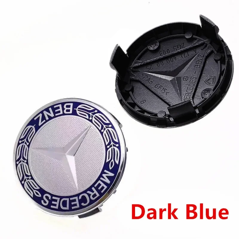 4pcs 75mm Wheel Center Caps Badge Car Hub Rim Cover Emblem Styling Auto Accessories W204 W205 W212 W213 W206 W164 W117 W176 wheel center caps,wheel center hub cap sticker,car wheel hub ring