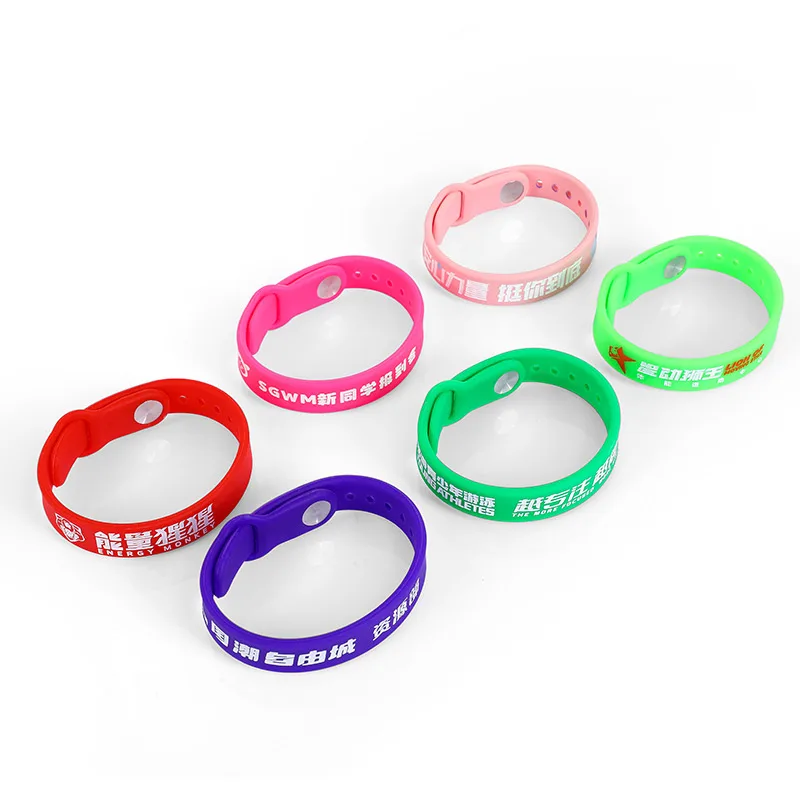 Back Buckle Style Custom Bracelets Engraved ID SOS Customizable Wristband Armband Sports Personalized DIY Bands 1PCS