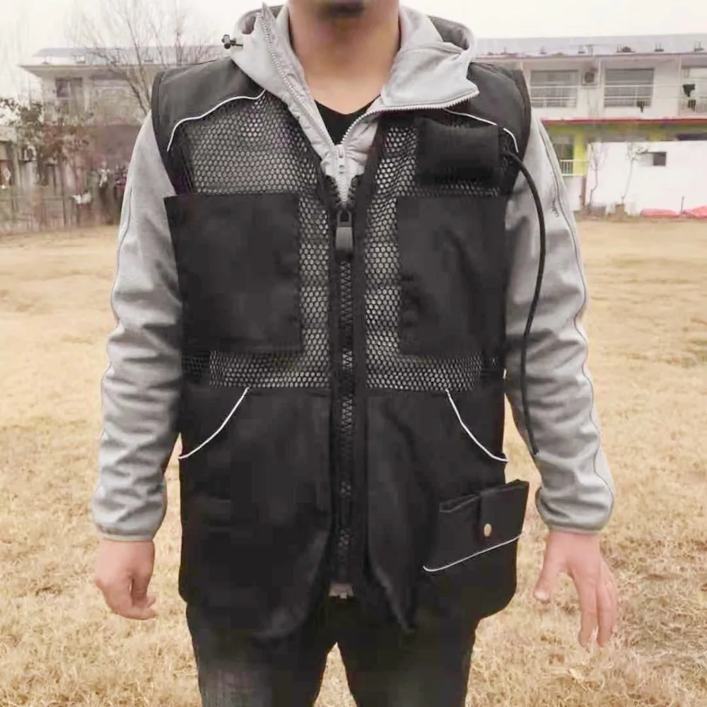 Dog Trainer Vest Pockets Dog Trainer Overalls Large Pocket Anti