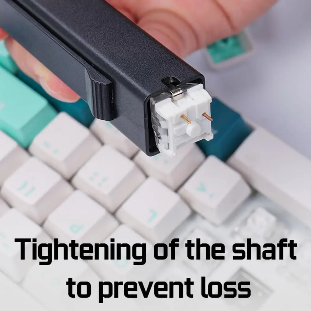 2 in 1 Switch Puller Keycap Puller Key Switch Keycap Puller for Mechanical Keyboard Gaming Keyboard Switches DIY Cleaning Tool 3