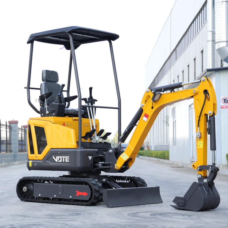 Mini Escavatore Idraulico Da 1600Kg Mini Escavatore Caricatore Bagger Con Prezzi Competitivi Soddisfa Le Emissioni Ce/Epa/Euro 5 Personalizzate