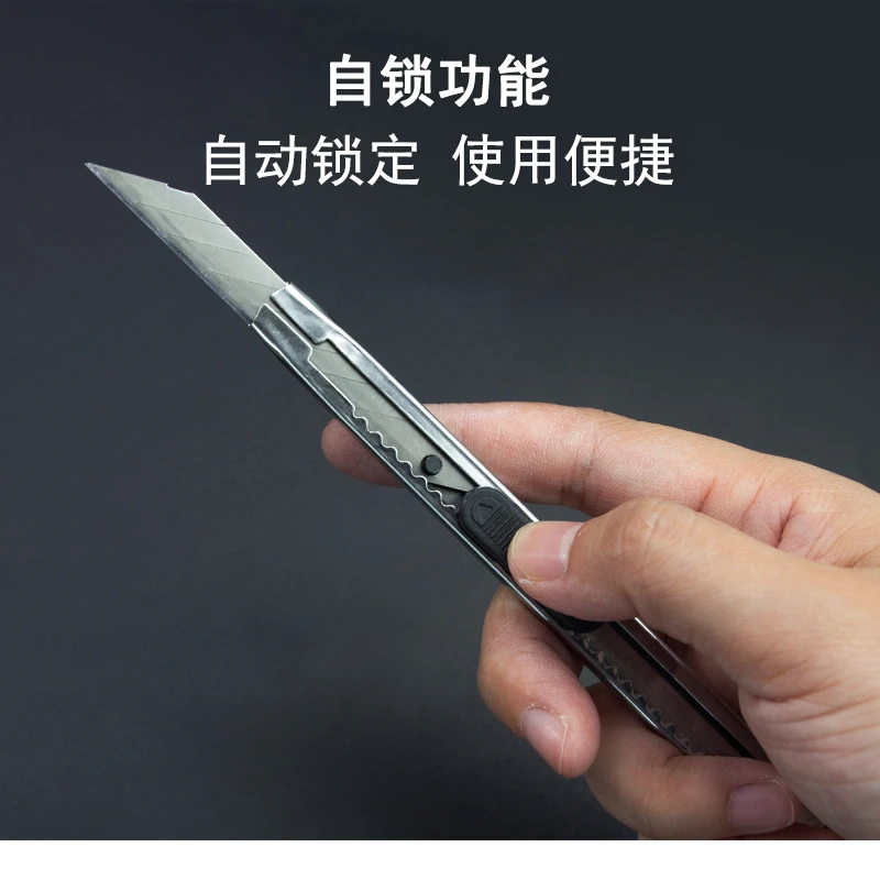 3 pcs stainless steel art knife small portable office supplies paper cutter student stationery hand tool