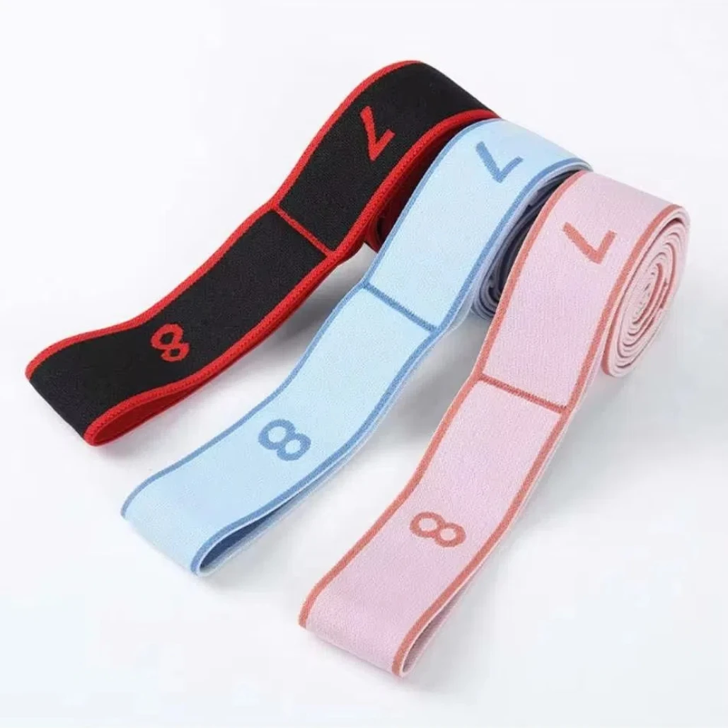 8/10/12 Grid Yoga Resistance Band Elastic Crossfit Exercise Fitness Resistance Bands Textile Cotton Yoga Training 4