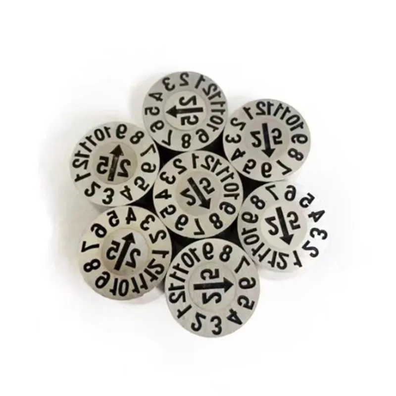 산업용 SUS420 다이 날짜 스탬프 날짜 코드 삽입 날짜 표시 핀 플라스틱 몰드용